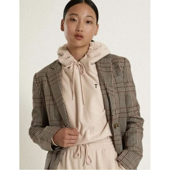 Thakoon Plaid Boyfriend Oversized Blazer Size 2 NWT - Picture 1 of 7